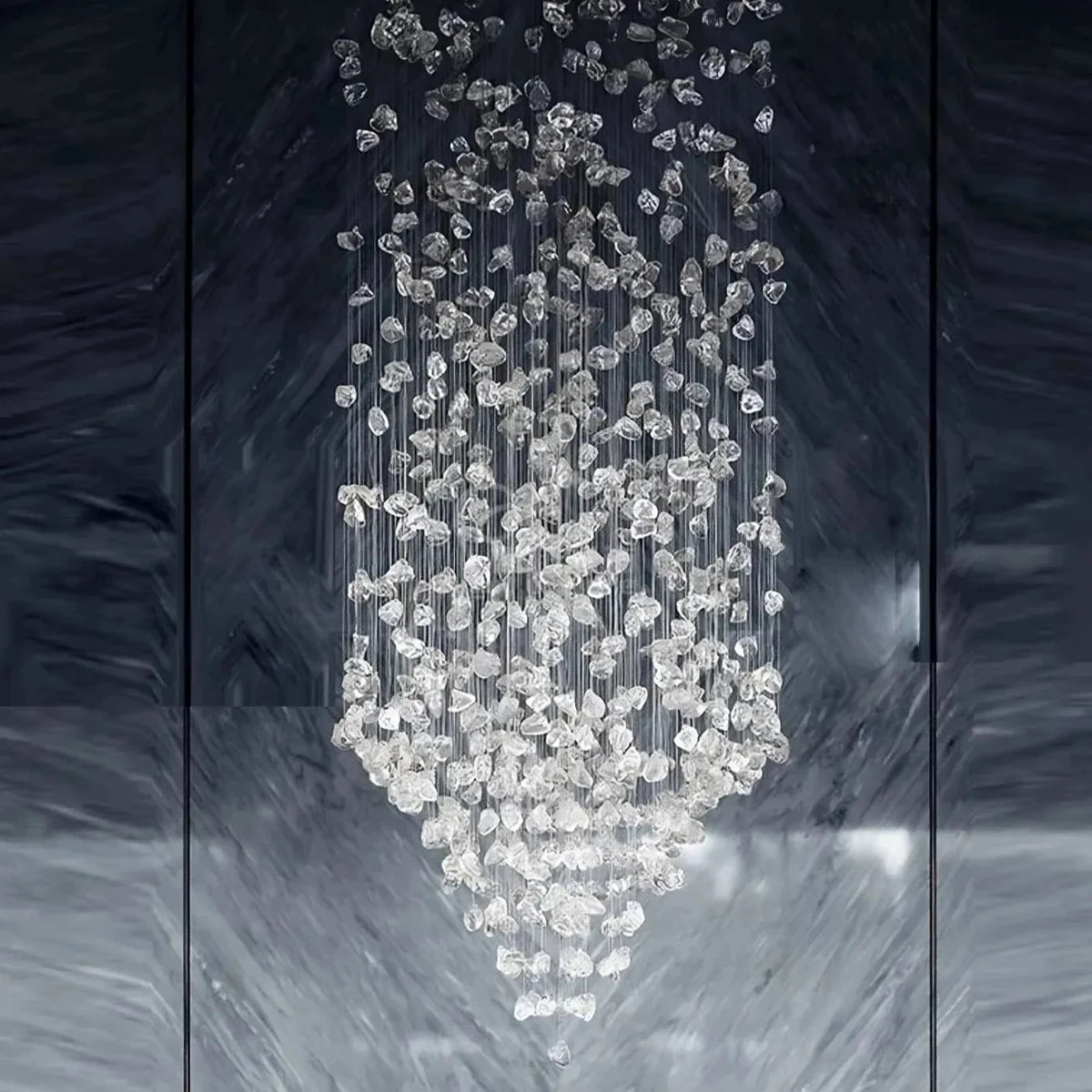 buyRiston Multi Crystal Pendant Chandelier - Morsale