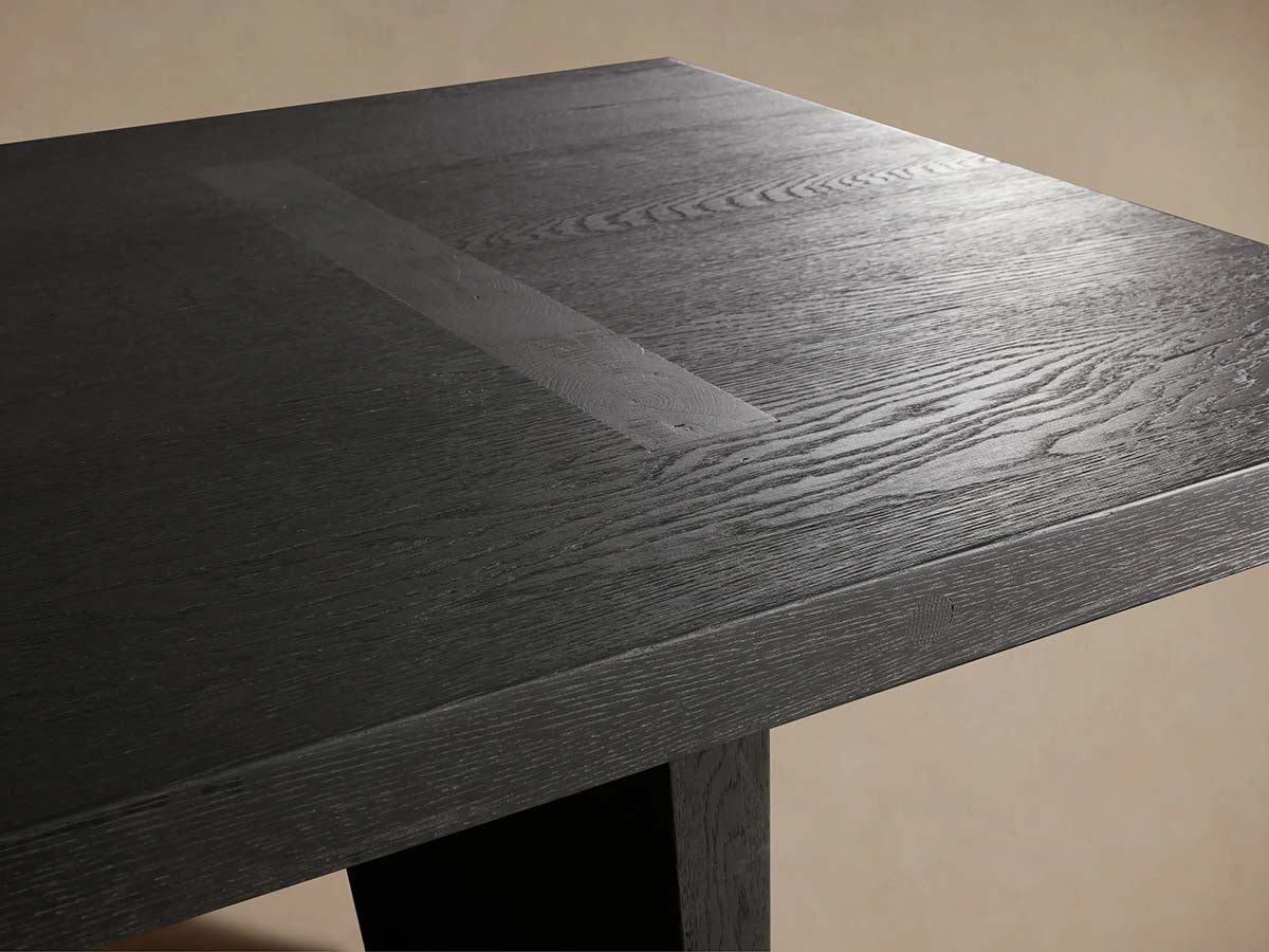 Panta Romanian Oak Dining Table Rectangle Wood Dining Table