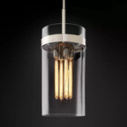Ravelle Clear Glass Pendant Light