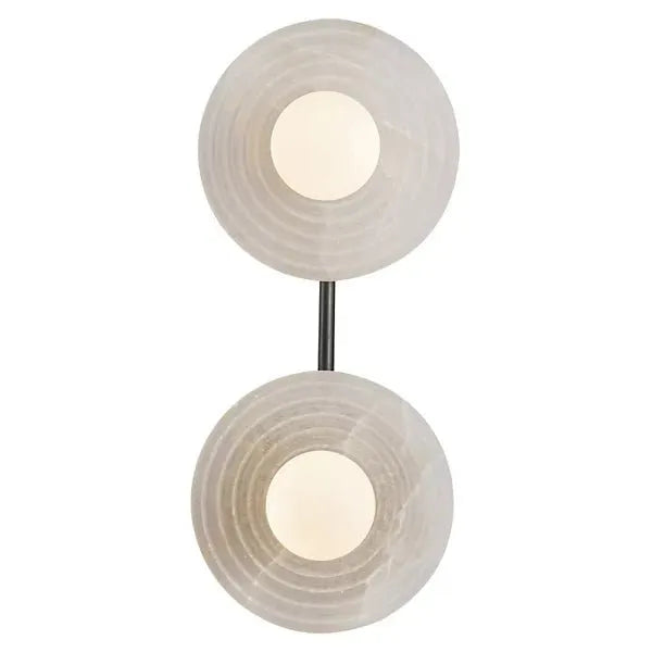 Dahlia Alabaster LED Vanity Light - Bronze2 Lightcasivra