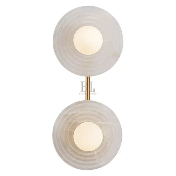 Dahlia Alabaster LED Vanity Light - Bronze2 Lightcasivra