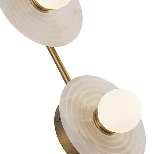 Dahlia Alabaster LED Vanity Light - Bronze2 Lightcasivra