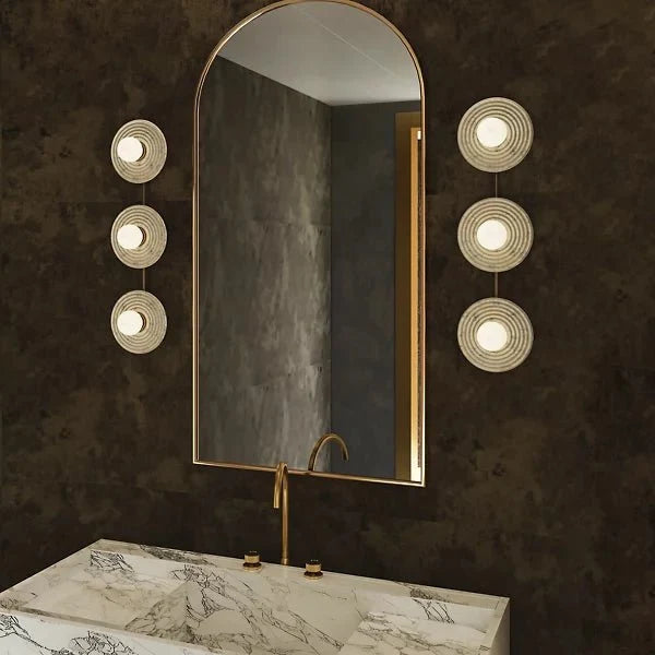 Dahlia Alabaster LED Vanity Light - Bronze2 Lightcasivra
