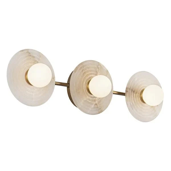Dahlia Alabaster LED Vanity Light - Bronze2 Lightcasivra