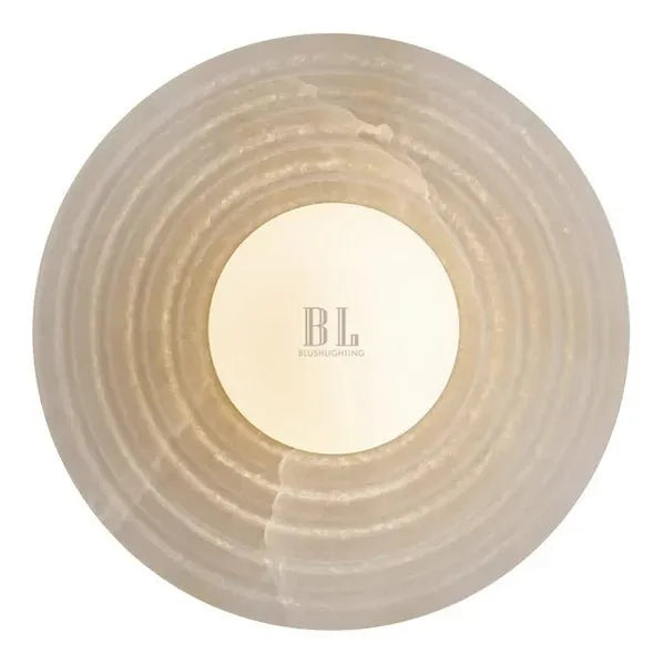 Dahlia Alabaster LED Wall Sconce - Bronzecasivra