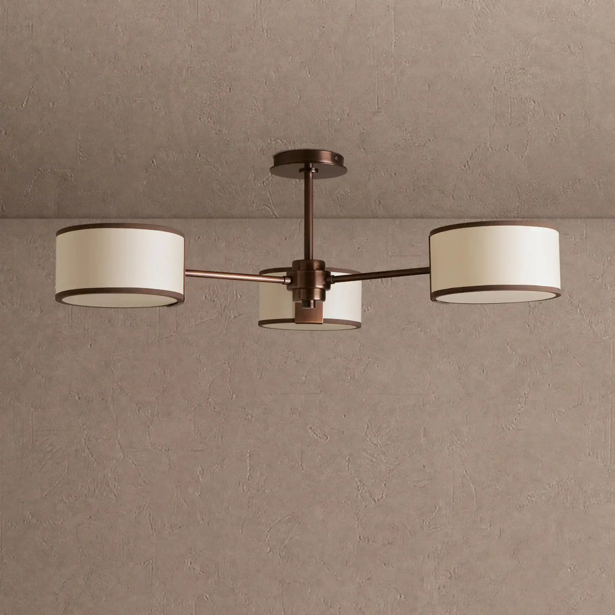 Delphine Fabric Flush Mount