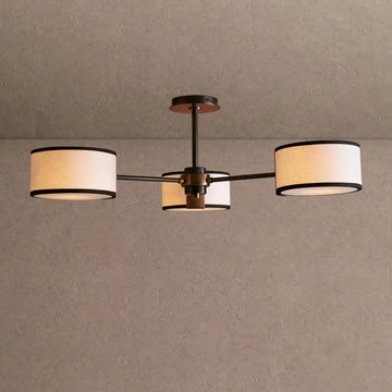 Delphine Fabric Flush Mount