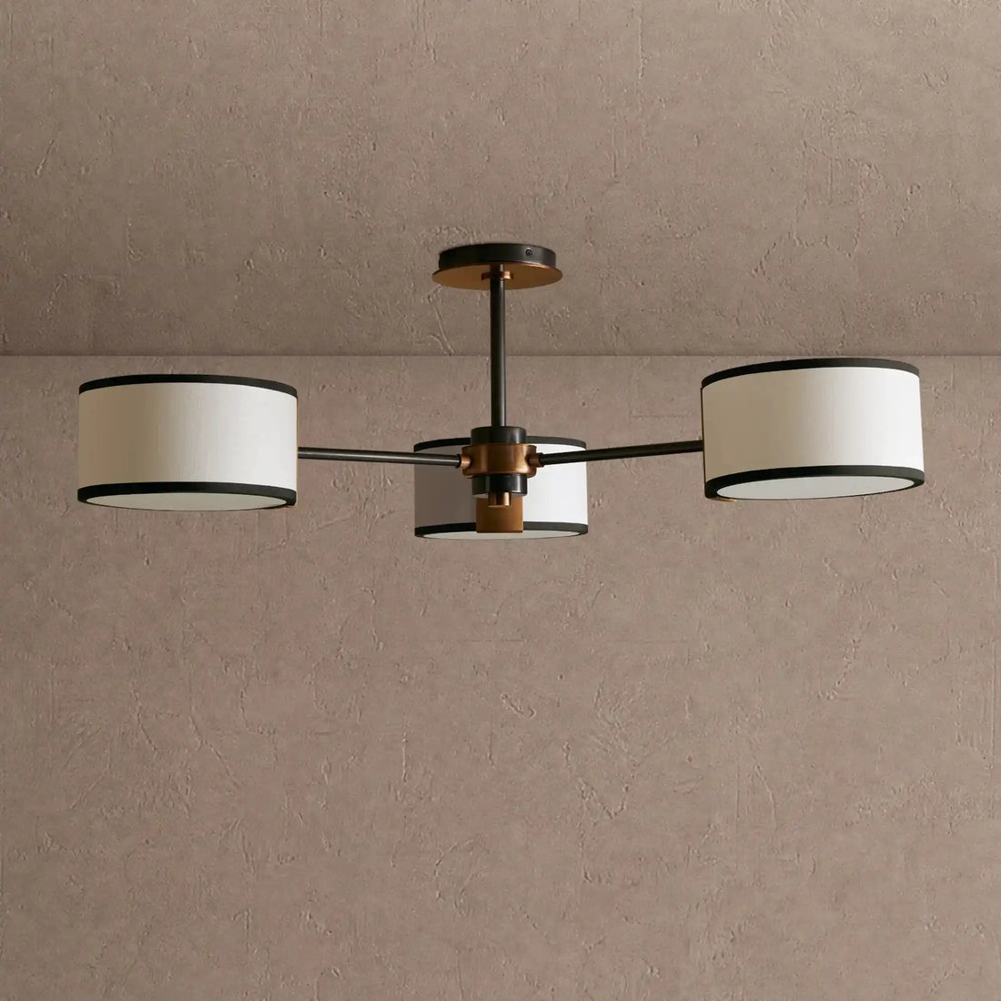 Delphine Fabric Flush Mount