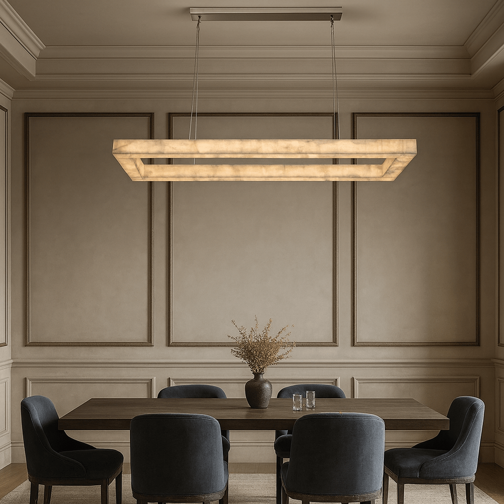 buyOwens Marble Linear Chandelier 39" - Morsale