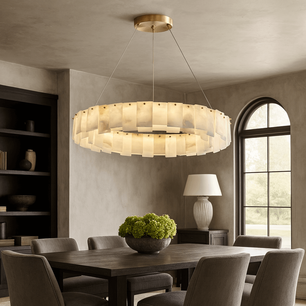 buyBenett Marble Chandelier - Morsale