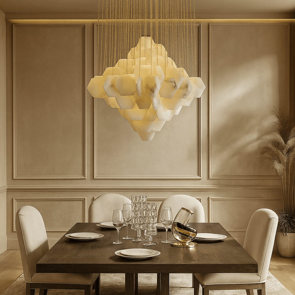 buyArden Marble Pendant Chandelier - Morsale
