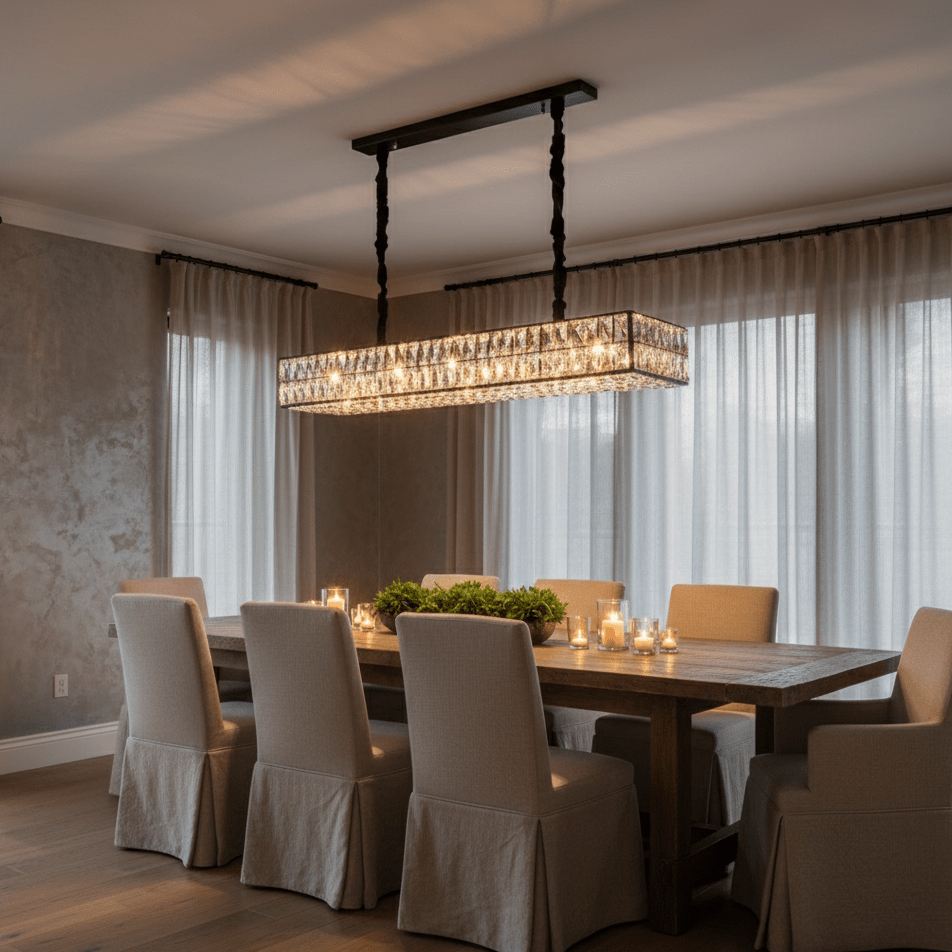 buyBacci Kitchen Island Crystal Chandelier - Morsale