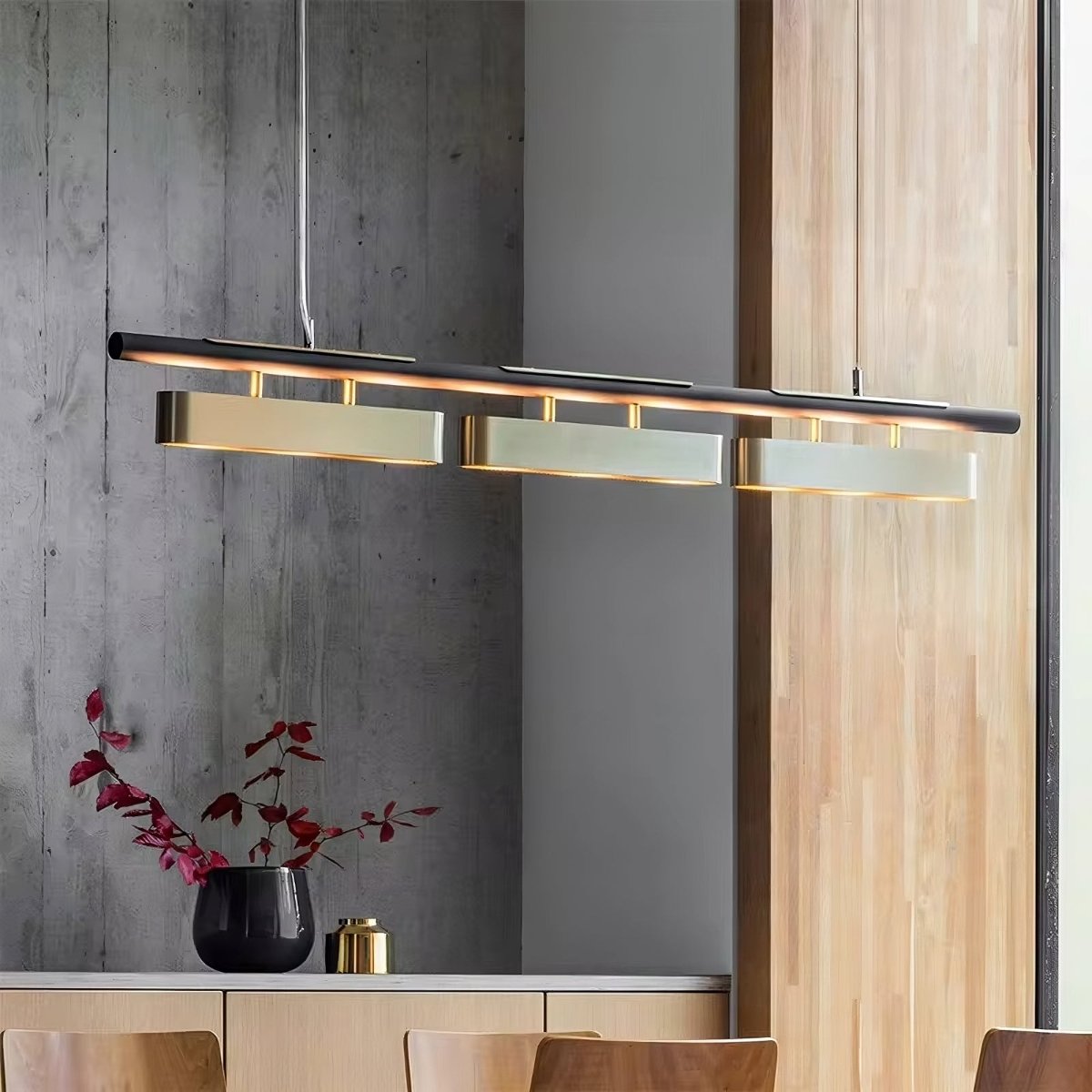 buyValiani Linear Brass Pendant - Morsale