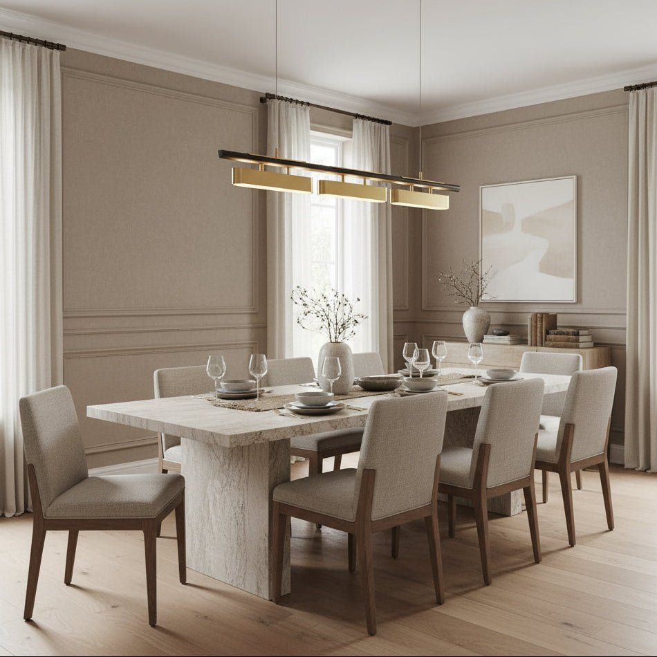 buyValiani Linear Brass Pendant - Morsale