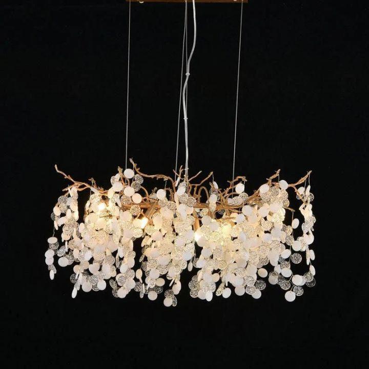Donna American Creative Modern Branch Chandelier - 31.4" Lcasivra