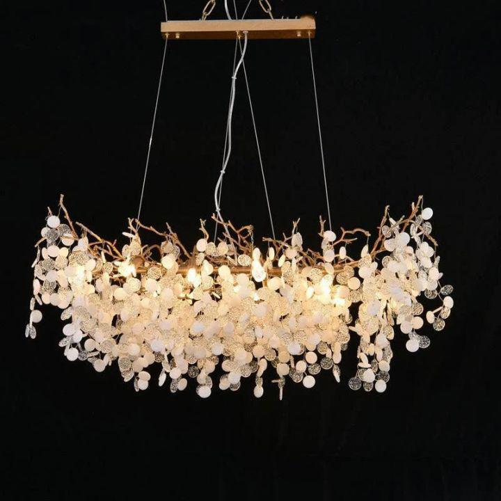 Donna American Creative Modern Branch Chandelier - 39.3" Lcasivra