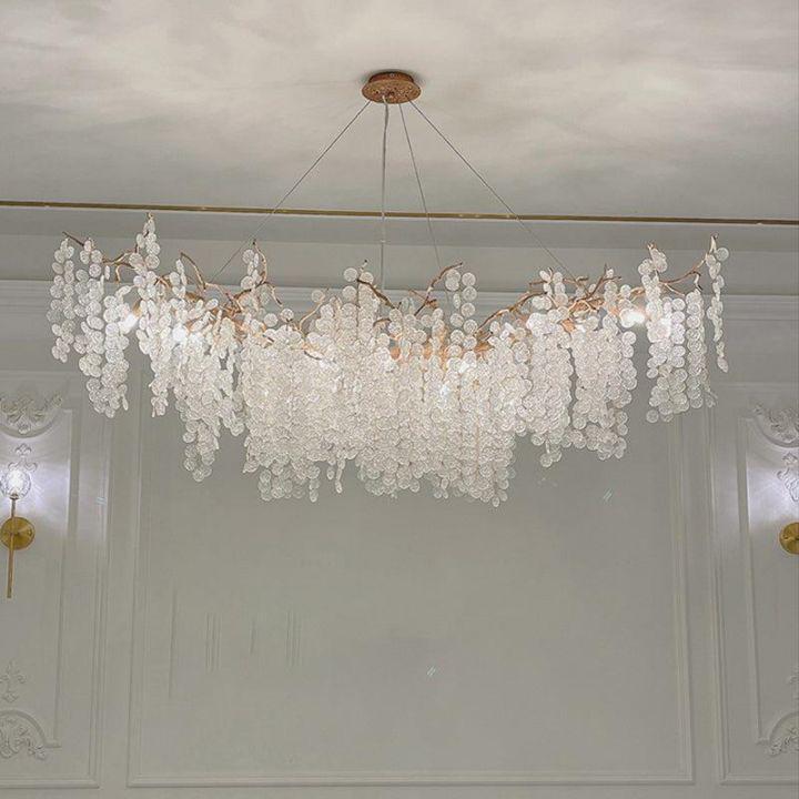Donna Modern Linear Branch Chandelier - 59" Lcasivra