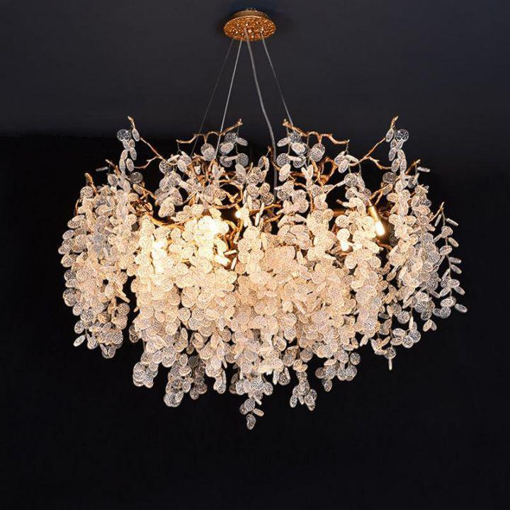 Donna Modern Round Branch Chandelier - Milk Whitecasivra