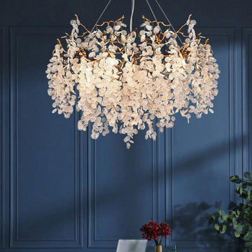 Donna Modern Round Branch Chandelier - Clearcasivra