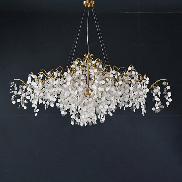 Donna Oval Tree Branch Chandelier - 59" Lcasivra