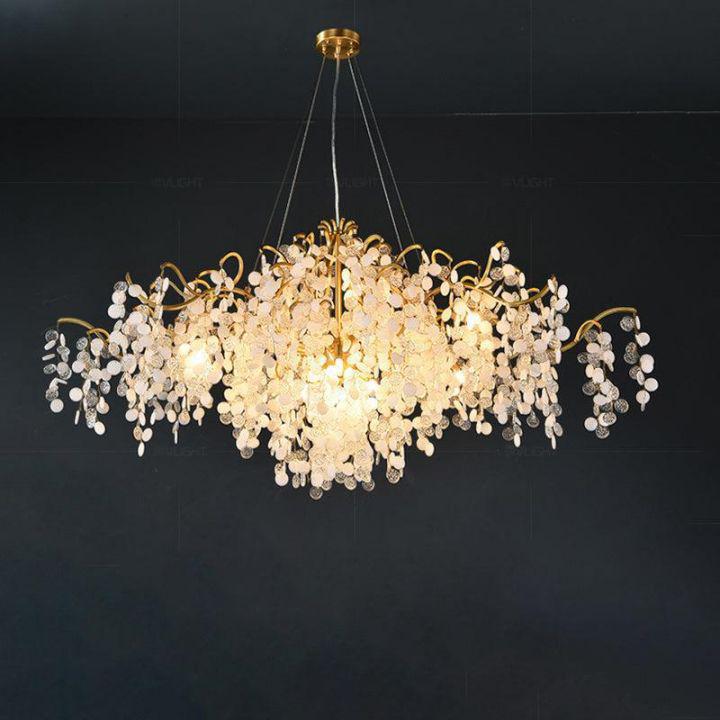 Donna Oval Tree Branch Chandelier - 47.2" Lcasivra