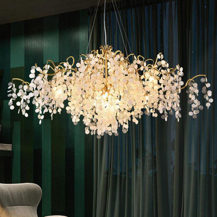 Donna Oval Tree Branch Chandelier - 47.2" Lcasivra