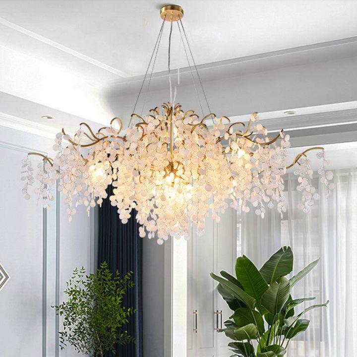 Donna Oval Tree Branch Chandelier - 47.2" Lcasivra