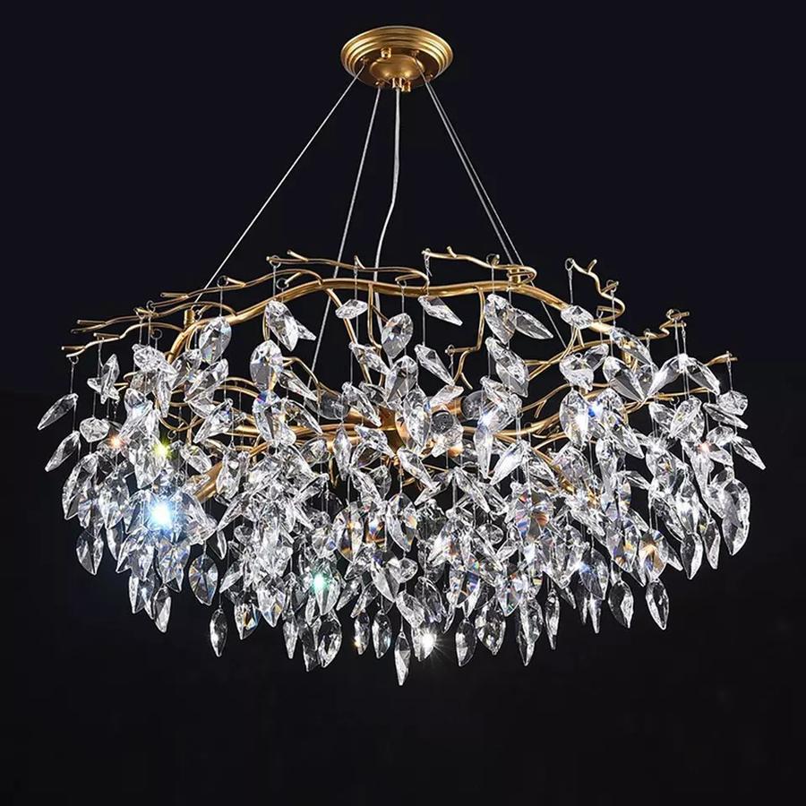 Doris Round Modern Branch Chandeliers - Diameter 67 cm x Height 40 cmWarm Lightcasivra