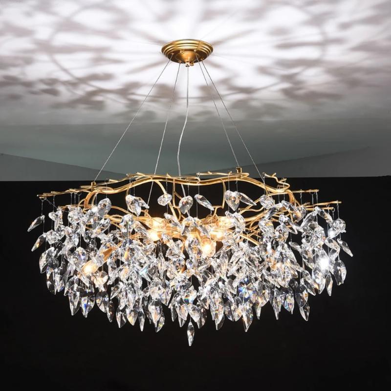 Doris Round Modern Branch Chandeliers - Diameter 67 cm x Height 40 cmWarm Lightcasivra
