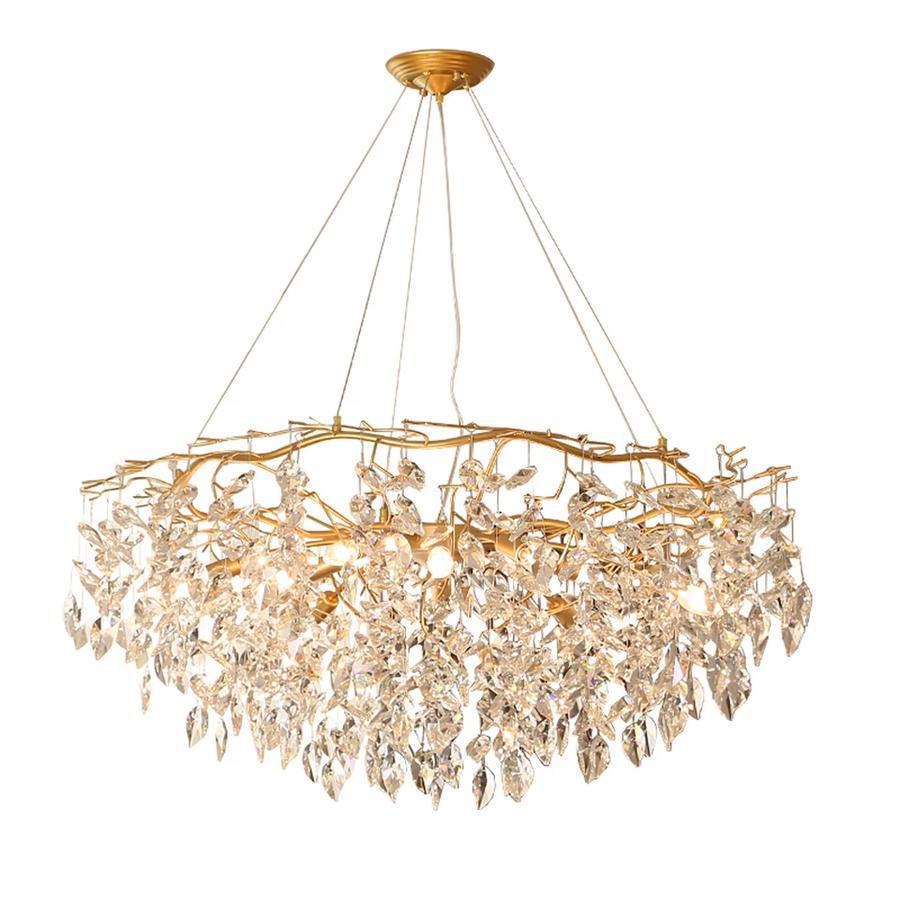Doris Round Modern Branch Chandeliers - Diameter 67 cm x Height 40 cmWarm Lightcasivra