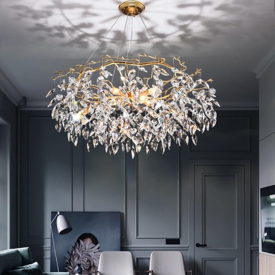 Doris Round Modern Branch Chandeliers - Diameter 67 cm x Height 40 cmWarm Lightcasivra