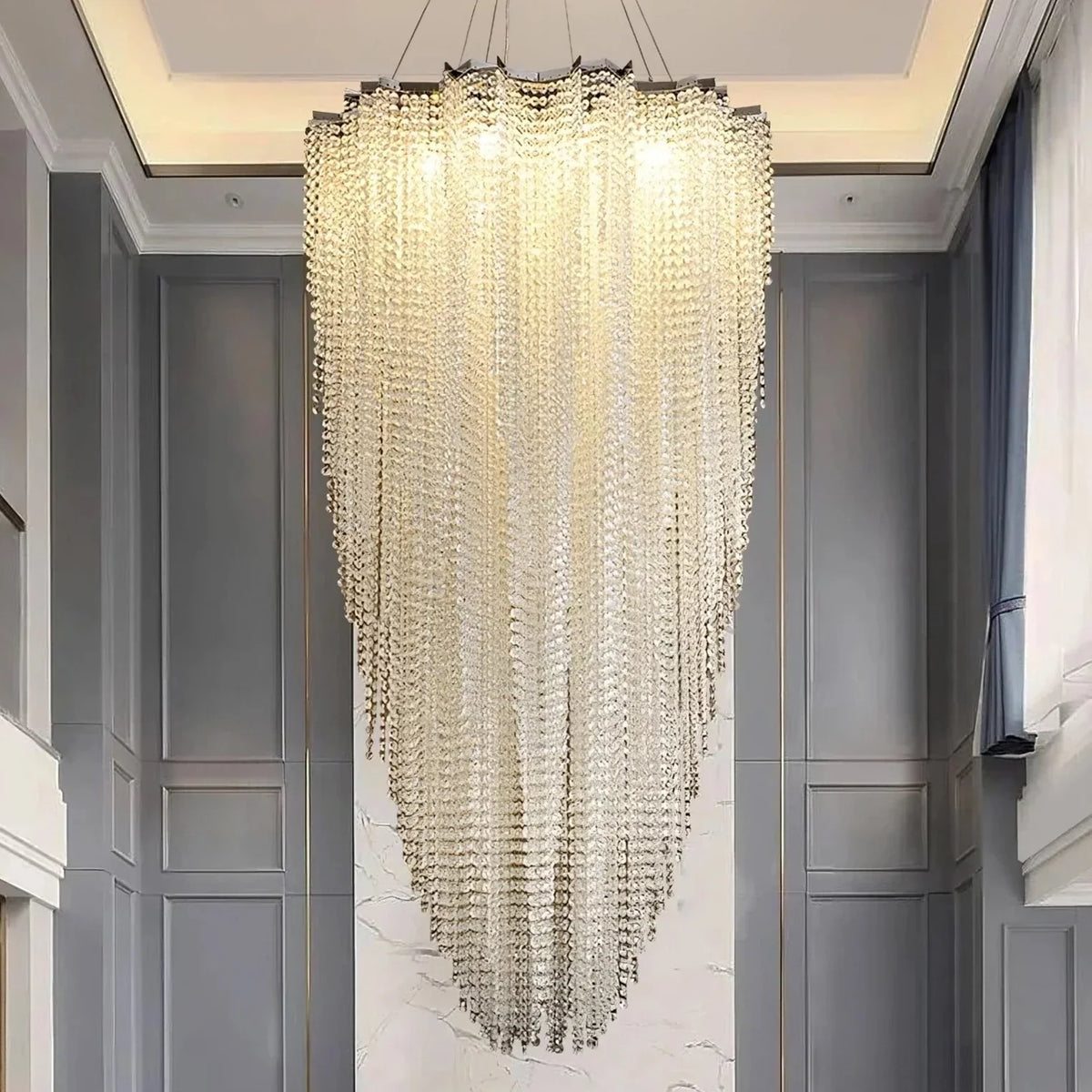 buyAlleri Modern Staircase Chandelier - Morsale