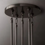 Marignan Modern Crystal Tiered Round Chandelier 36"