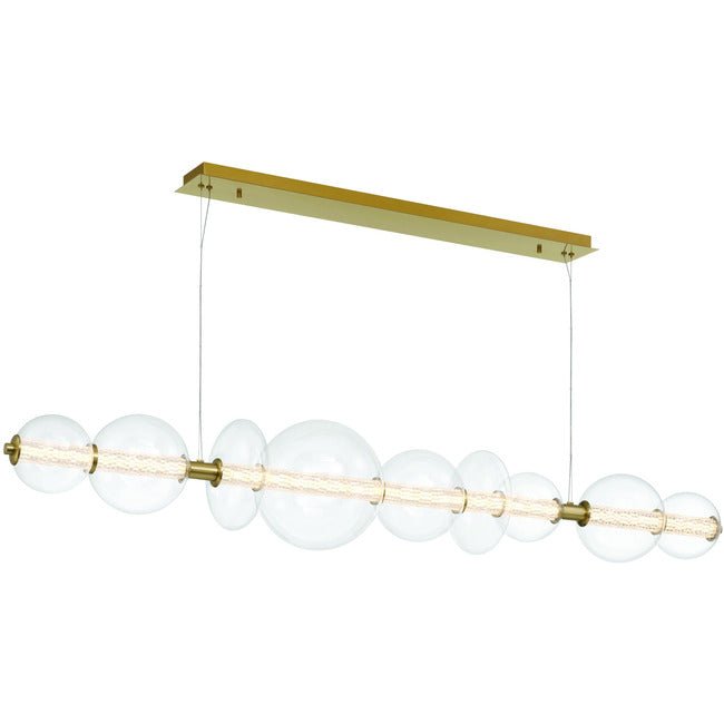 Echelon Linear Chandelier - ChromeClear56”casivra