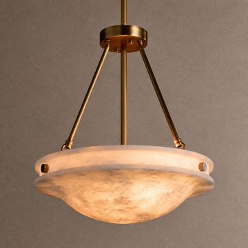 Elise Alabaster Stone Pendant Light