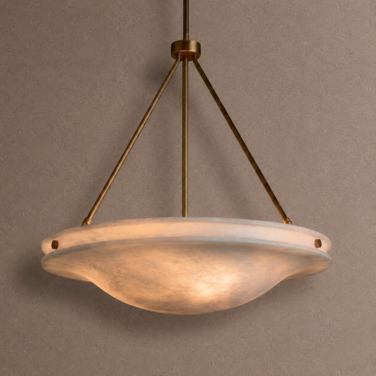 Elise Alabaster Stone Pendant Light