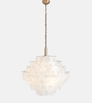Elba Glass Large Chandelier - casivra