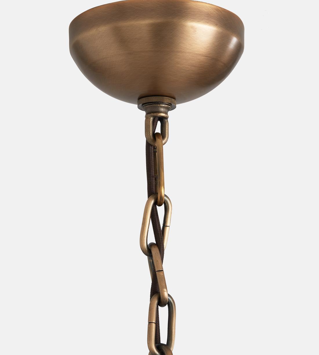 Elba Glass Large Chandelier - casivra