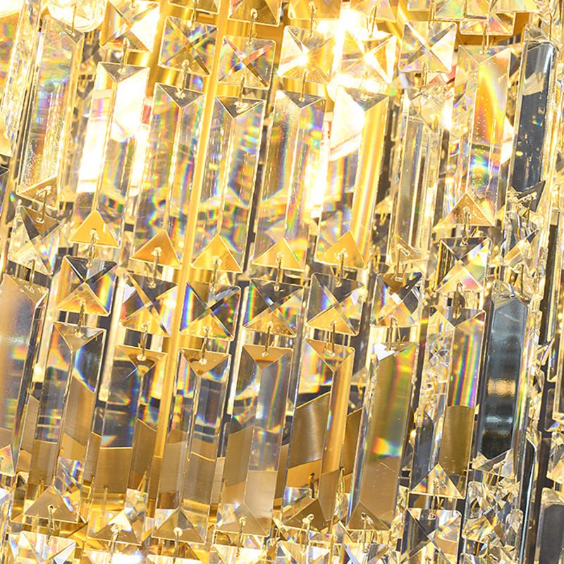 Elegant Crystal Chandelier for Duplex Villas-Chandelier-casivra-casivra