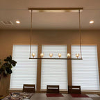 Boule De Radiant Crystal Linear Chandelier 60"