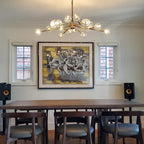 Boule De Radiant Crystal Round Chandelier 60"