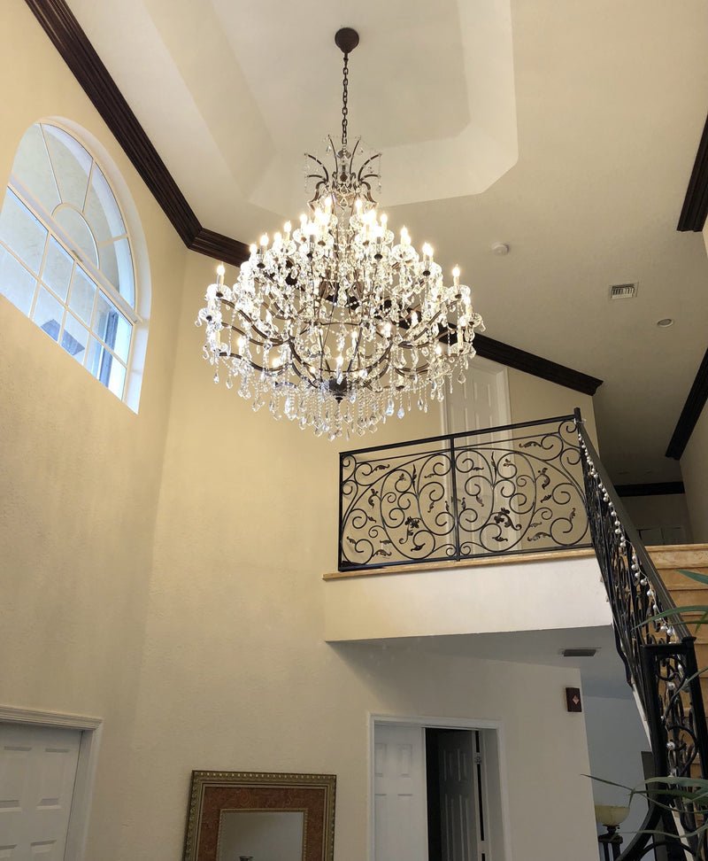 Empire Maria Theresa Crystal Chandelier 60” /50-LIGHT-Chandelier-casivra-casivra