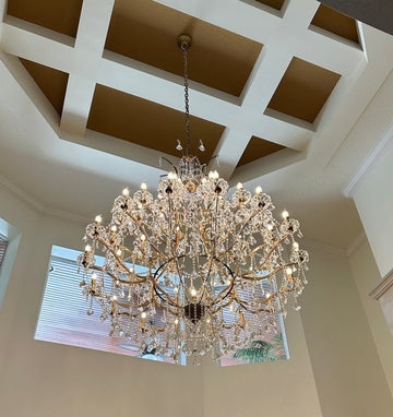 Empire Maria Theresa Crystal Chandelier 60” /50-LIGHT-Chandelier-casivra-casivra