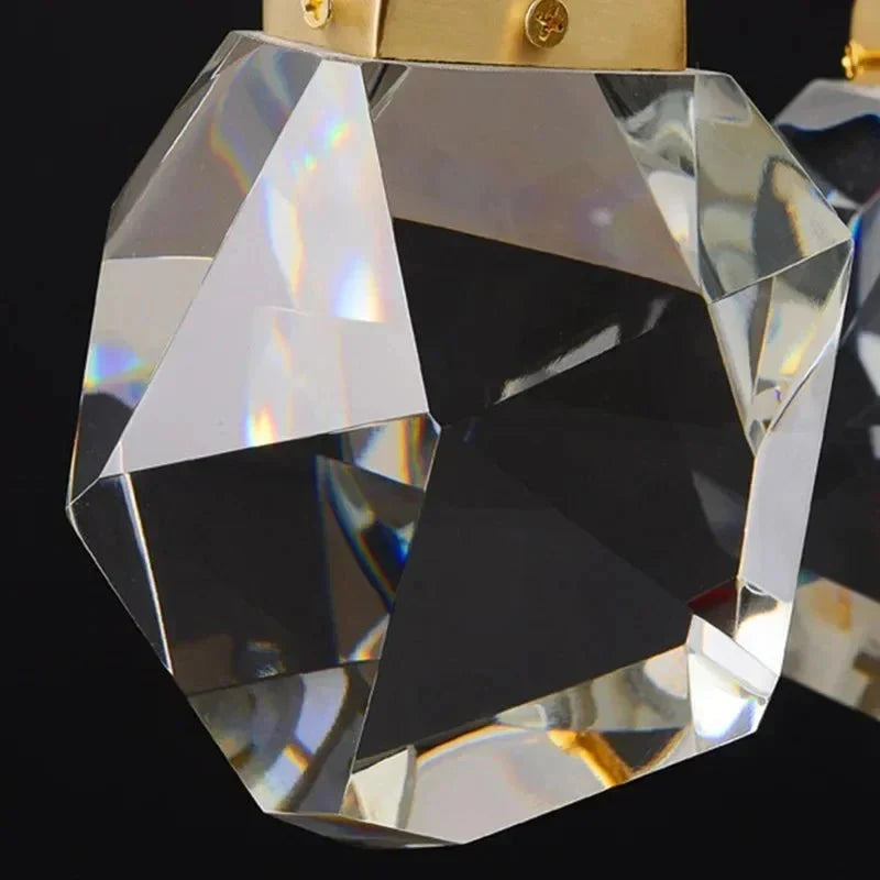 Eve Modern Crystal Chandelier for Staircase - Gold1Cool Light(6000K)casivra