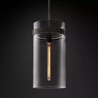 Ravelle Clear Glass Pendant Light