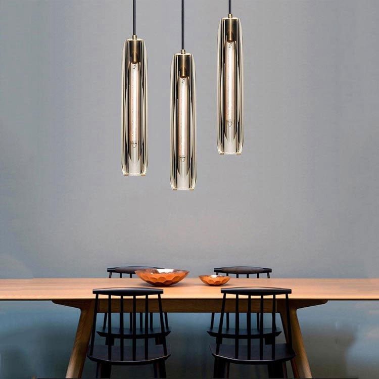 Fenella Crystal Pendant Light Over Kitchen Island - casivra
