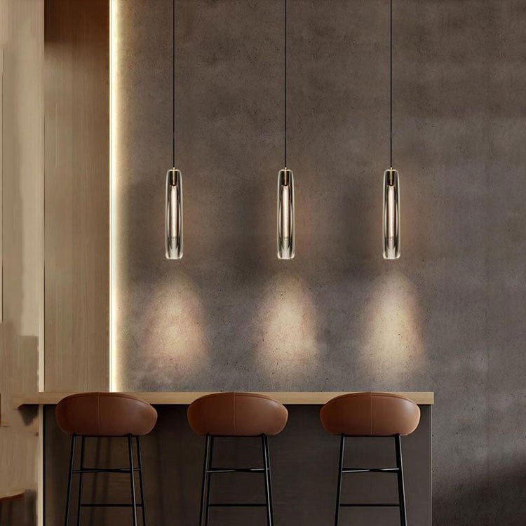 Fenella Crystal Pendant Light Over Kitchen Island - casivra