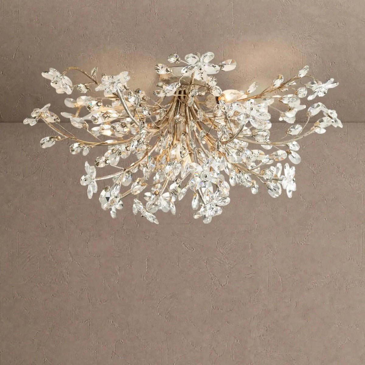 Foglia Flushmount - Sliver18"casivra