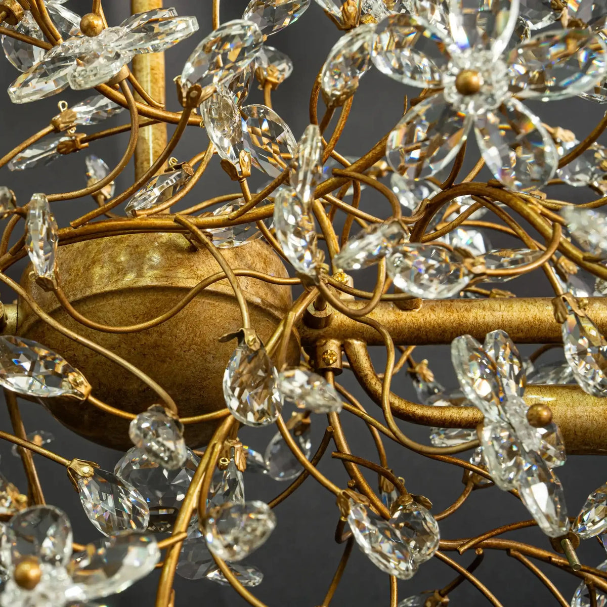 Foglia Linear Chandelier 43" 51" 68"W in bronze by Blush Lighting