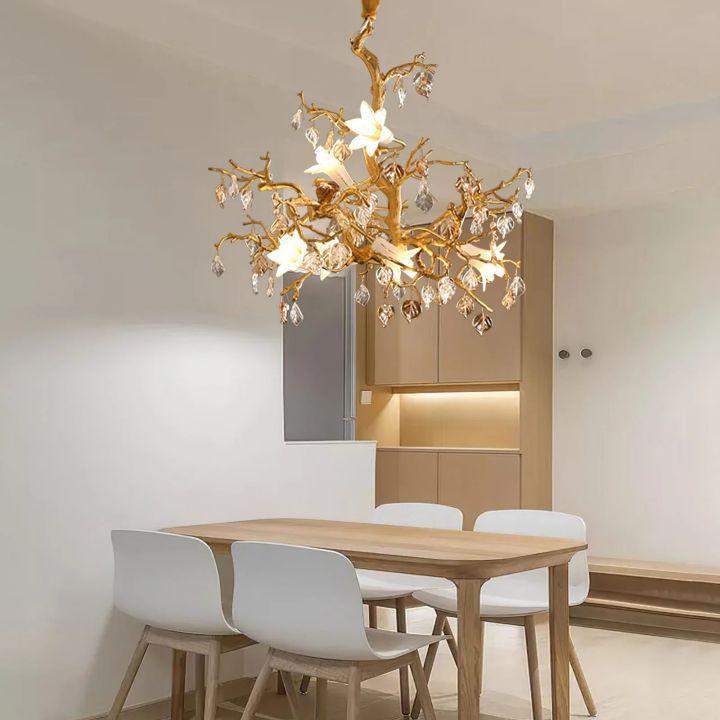 Fiori Branch Chandelier - Size: L 19.7″(50cm) x H 19.7″(50cm)casivra